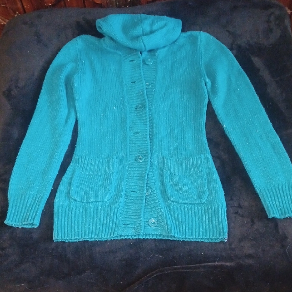 Roxy Turquoise Women's Cardigan